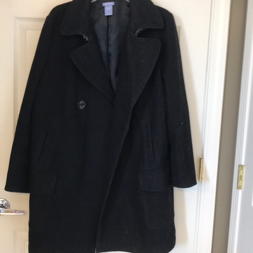 Heavy wool long coat 🧥
